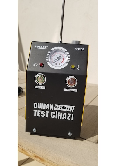 Duman Kaçak Test Cihazı Sarı Kasa Full Ekipman Yakıtı Dahil
