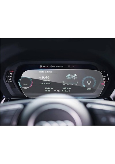 Audi A3 Ekran Koruyucu 12.3 İnç Dijital Gösterge Nano ' Sadece Ekran Koruyucu