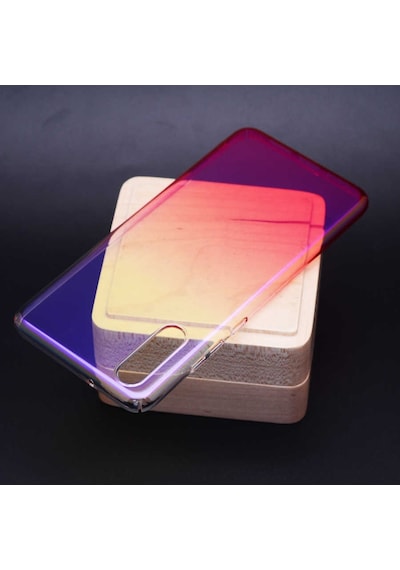Huawei P20 Pro Kılıf Parlak Renk Geçişli Kılıf 001