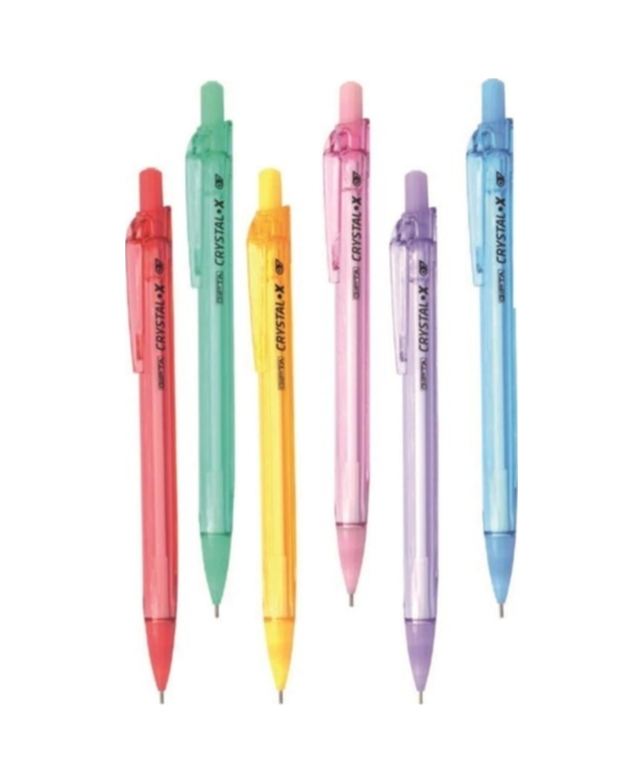 - Versatil Kalem Crystal 0.7 Mm 6 Renk 48'li Kutu Pastel