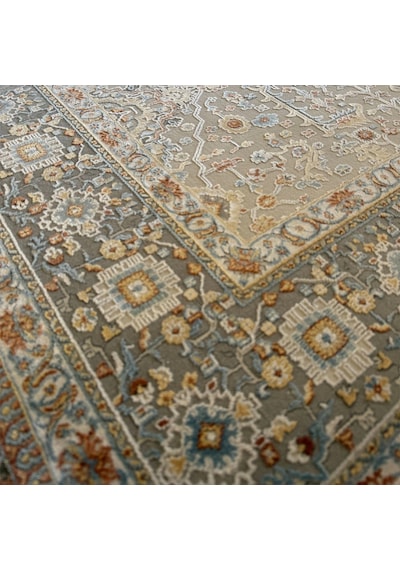 Sanat Halı Lagos 4100 A.gri Klasik Salon Halısı Renkli