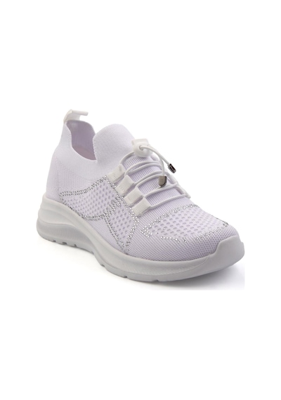 Bambi Beyaz Kadın Sneaker K01093400182 Beyaz