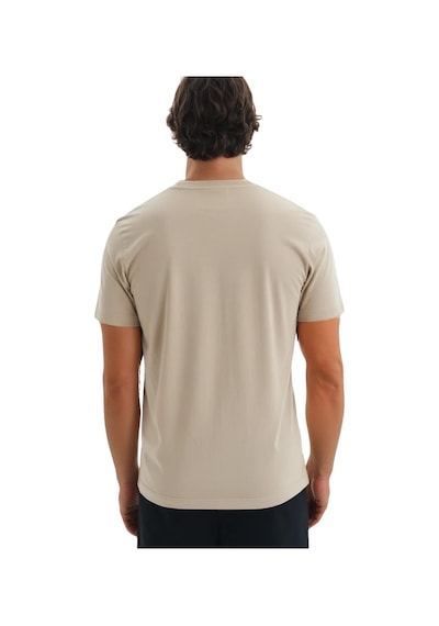 Ar-ma Erkek Regular Fit Pamuk Süprem Basic Bisiklet Yaka Tişört Y31344408002 Bej XL