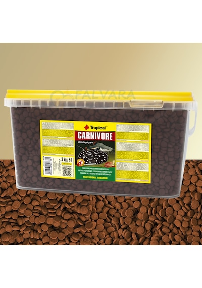 Tropical Carnivore Küçük Tablet Balık Yemi 1 KG