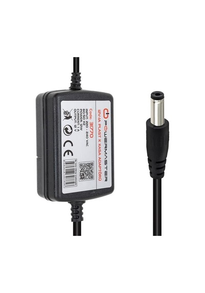 Pm-31770 12 Volt - 1 Amper - 12 Watt 5.5 2.5 Mm Uçlu İki Ucu Kablolu Masaüstü Adaptör Diğer