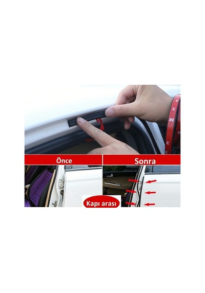B Fıtıl -bantlı Arac Yalıtım Fıtılı 2 Metre 12 X 5 Mm