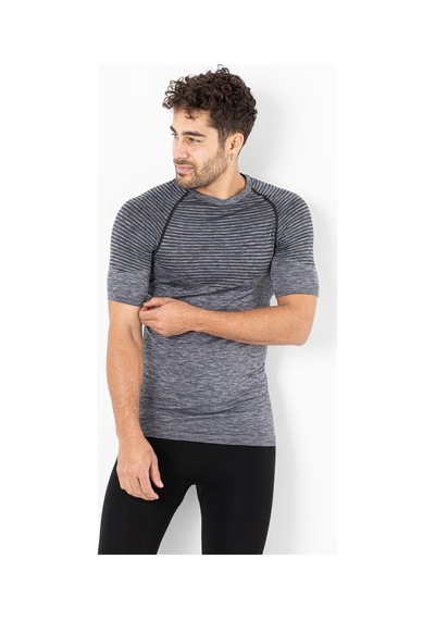 Miofit Erkek Active Melange Kısa Kollu Dikişsiz Spor Tişört
