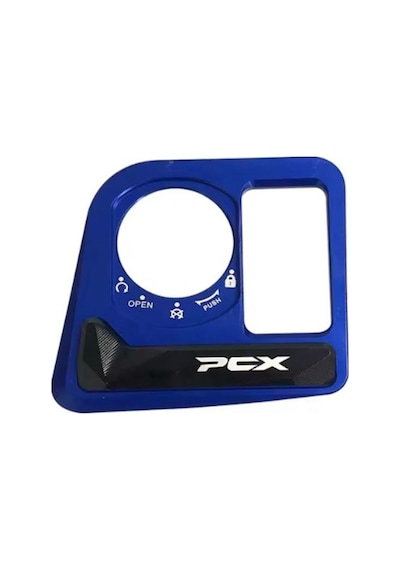 Honda Pcx 2021-2026 Kontak Muhafaza Full Cnc Metal Mavi Motoparax Renk : Mavi