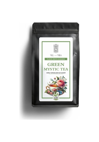 Special Green Mystic Tea 50g, Özel Karışım Kutsal Fesleğenli Yeşil Çay