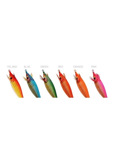 Dtd Trlja 2.5 7 Cm 9,8 Gr Kalamar Zokası Yellow Red