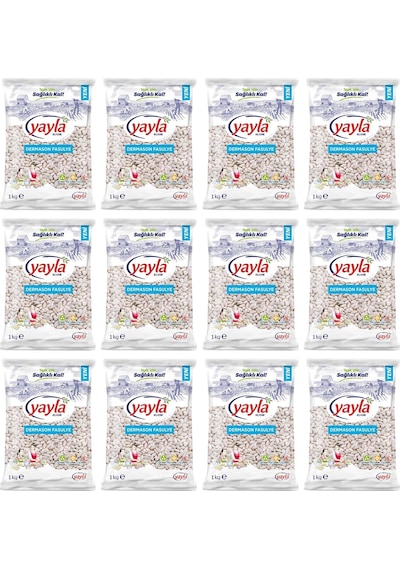 Yayla Dermason Fasulye 12 x 1 KG