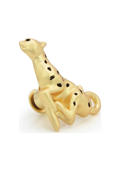 Leopar & Tropikal Yaprak Broş