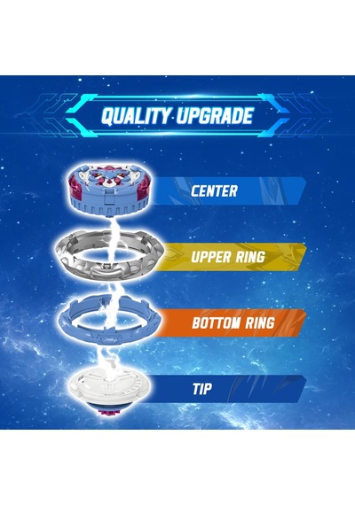 Infinity Nado Power Pack Gold Warrior Phoenix, 5 İla 12 Yaş Arası Erkek Çocuklar İçin, Metal Geçiş Ücreti