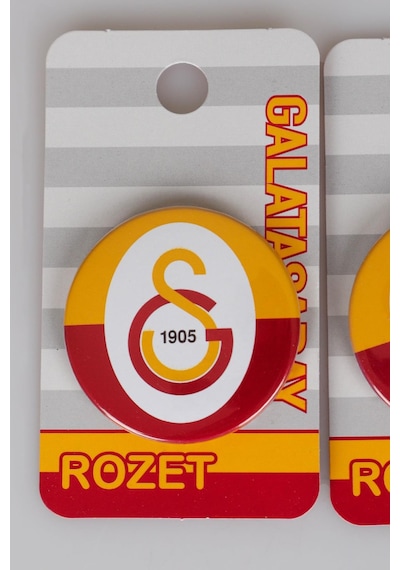 X Dekomus Lisanslı Galatasaray 2'li Rozet Mavi