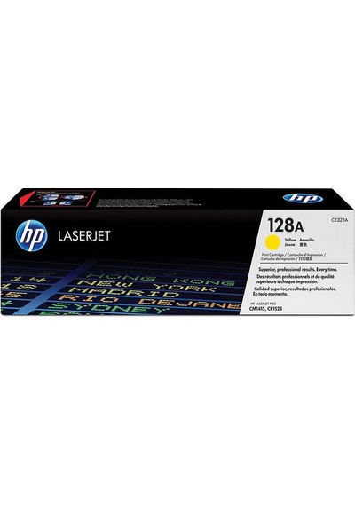 Hp Ce322a (128a) Sarı Toner 1.300 Sayfa