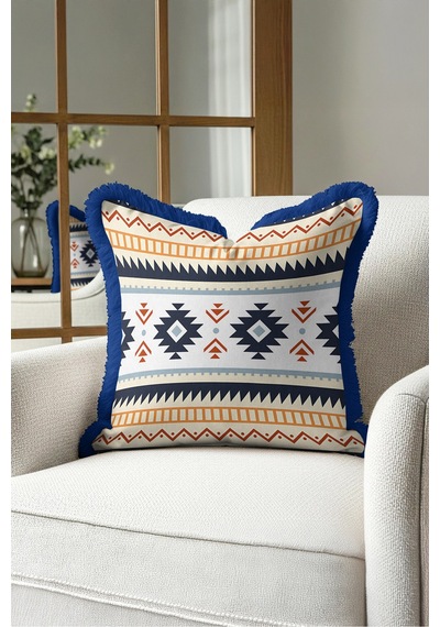 Boho Etnik Geometrik Desenli Saçaklı Yastık Kılıfı-aztek Ekru Mavi Lacivert Püsküllü Kırlent Kılıfı Serin Lagün Nova Boho Etnik Geometrik Desenli Saçaklı Yastık Kılıfı-aztek Ekru Mavi Lacivert Püsküllü Kırlent Kılıfı Serin Lagün Nova