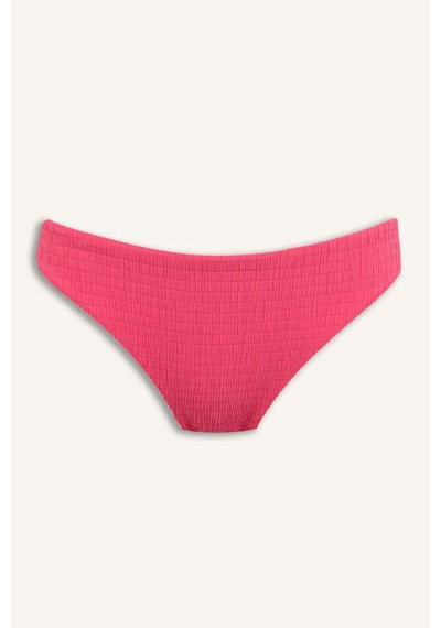 Defacto Regular Fıt Kırışık Dokulu Fuşya Bikini Alt G5349ax26smpn296 Pembe-pn296