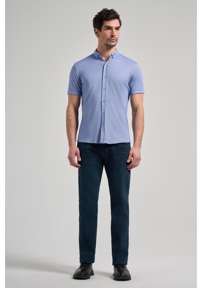 İmza Saks Uzun Kol Düz Örme Düğmeli Yaka Cepsiz Pamuklu Classic Slim Fit Gömlek 1004250152 305 Saks İmza Saks Uzun Kol Düz Örme Düğmeli Yaka Cepsiz Pamuklu Classic Slim Fit Gömlek 1004250152 305 Saks