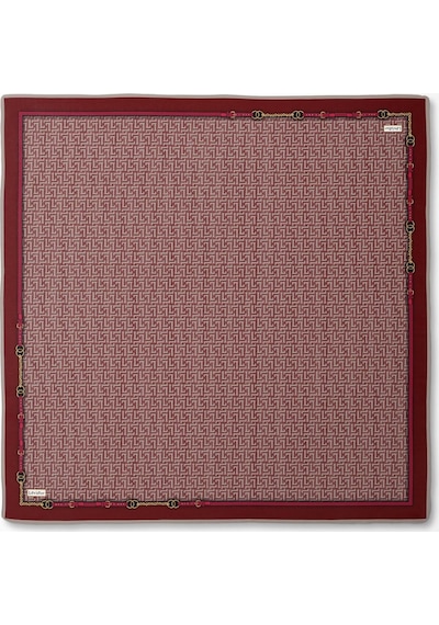 Levidor Twill İpek Eşarp-0940 Bordo