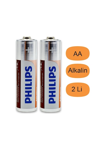 Philips Alkaline Aa Kalem Pil Kartela Lr6a12s/10 2 Li