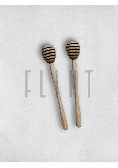El Yapımı Gürgen Ağacı Bal Kaşığı 16 Cm 2'li Set / Doğal Ahşap Bal Ve Kahvaltılık Kaşığı / Dayanıklı