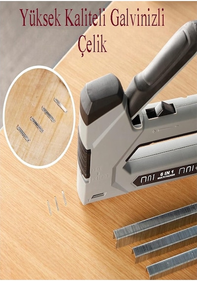 13/8 Zımba Teli 5000 Li 2 Paket Delta 13-8 Zımba Tabancaları Patpat Otomatik Zımba Makinesi Çakma Teli