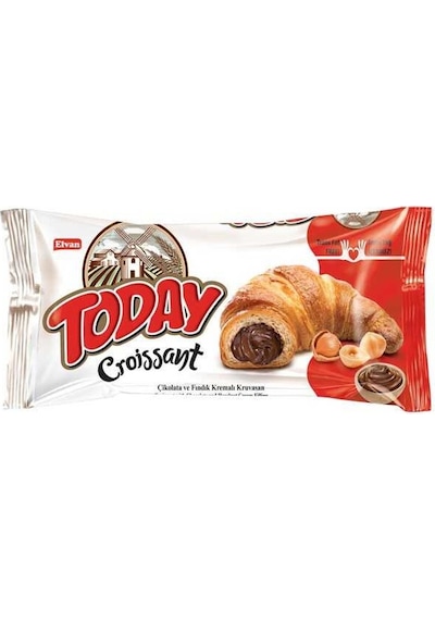 Today Kruvasan Çikolatalı 40 Gr. 6 Adet (1 Kutu)