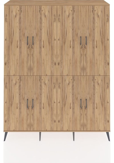 Hyperion Gardrop 4 Raflı 8 Kapaklı 4 Askılı 176x44x221 Çam-çam Çam Hyperion Gardrop 4 Raflı 8 Kapaklı 4 Askılı 176x44x221 Çam-çam Çam