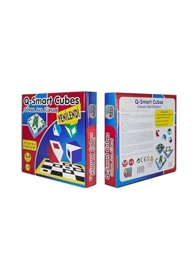Q-smart Cubes Görsel Beceri Küpleri Akıl Ve Zeka Oyunu 6809170911701