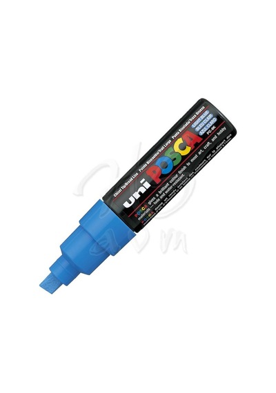 Uni Posca Marker Pc-8K 8.0 Mm Light Blue