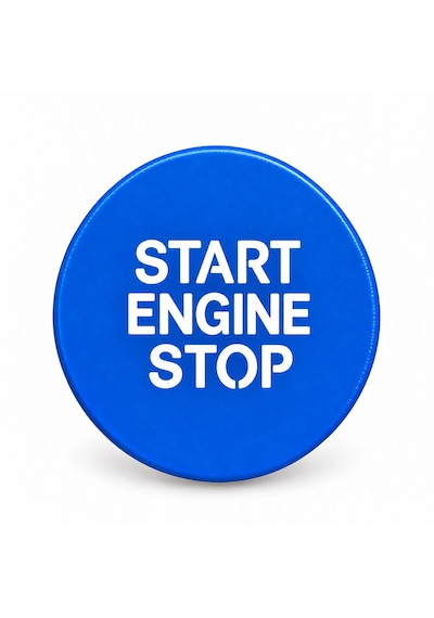Bmw Start Stop Tuşu G20 G22 G26 F40 F44 G29 Mavi Renk 638