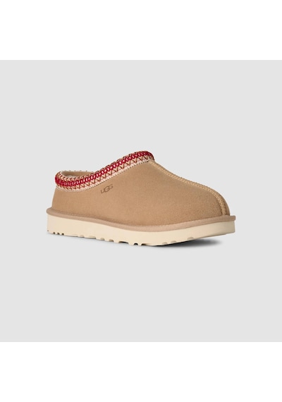 Sand / Dark Cherry Terlik Kadın 1174470 Ugg W Tasman Iı Sand / Dark Cherry