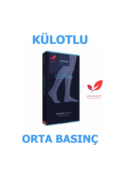 Sigvaris Cotton Külotlu Varis Çorabı (Ccl2 Orta Basınç)