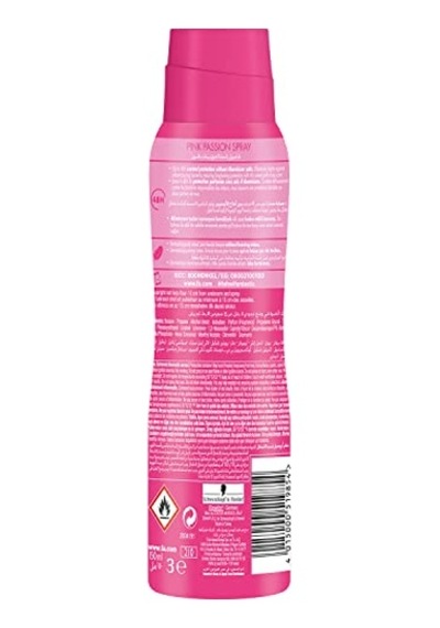 Pink Passion Kadın Sprey 150 Ml Floral Koku İle 48 Saat Koruma Sunan Deosprey