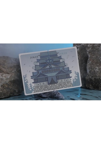 Urashima Tarou Blue Origami Premium Oyun Kağıdı Kartı İskambil Kartları Destesi
