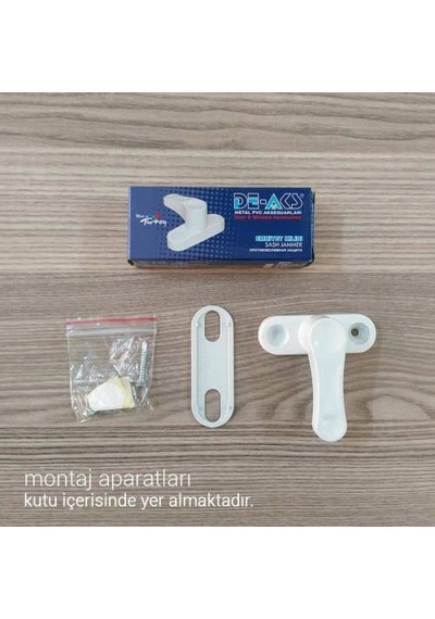 5 Adet Pvc Pencere Kapı Pimapen Kilidi Çekmeli Emniyet Kilidi Set