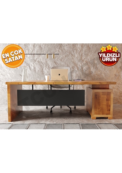 Ken Ntconcept Masif Ağaç Ofis Ve Çalışma Masası