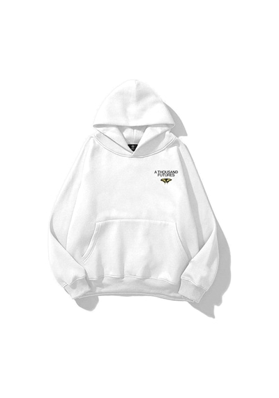 Startmore Unisex Futures Sweatshirt Beyaz Beyaz