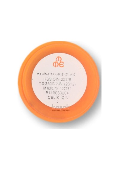 Mte M8 X 0.75 Pafta İnce Vidalı Hss Dın 223/b