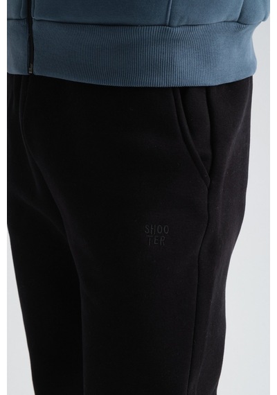 Shooter Sportswear Shooter Erkek Kışlık Eşofman Takımı Luxe Regular Kapüşonlu Orman Yeşili