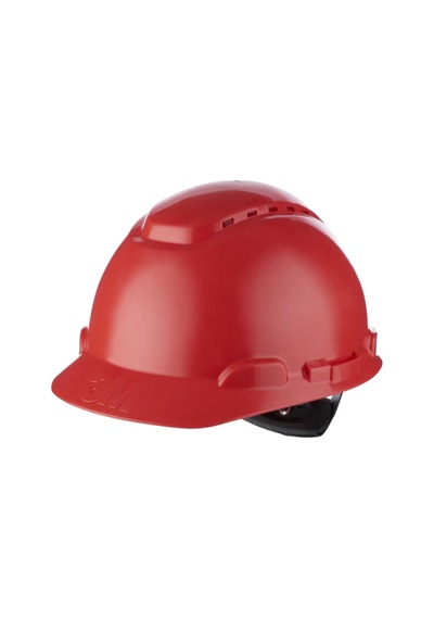 3m H700n-or Serisi Ayarlı Baret Hdpe Kırmızı