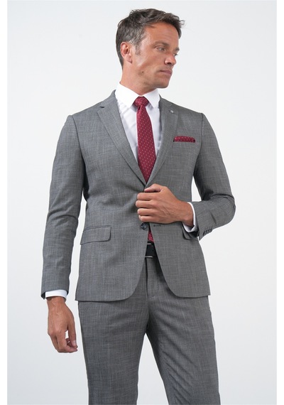 İmza Siyah-beyaz Mono Yaka 6 Drop Slim Fit Tam Astar Esnek Takım Elbise 1001260172 Siyah - Beyaz İmza Siyah-beyaz Mono Yaka 6 Drop Slim Fit Tam Astar Esnek Takım Elbise 1001260172 Siyah - Beyaz