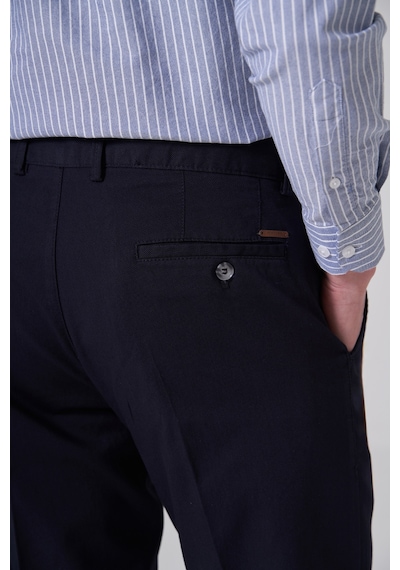 Morven Erkek Lacivert Pamuk Trend Dynamic Fit Chino Pantolon 26ms003016200 Lacivert