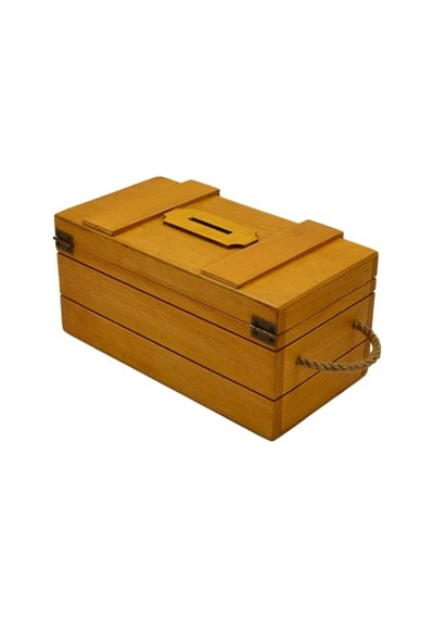 Ahşap Tipbox Kumbara 27x14cm Kişiselleştirilebilir Tasarım