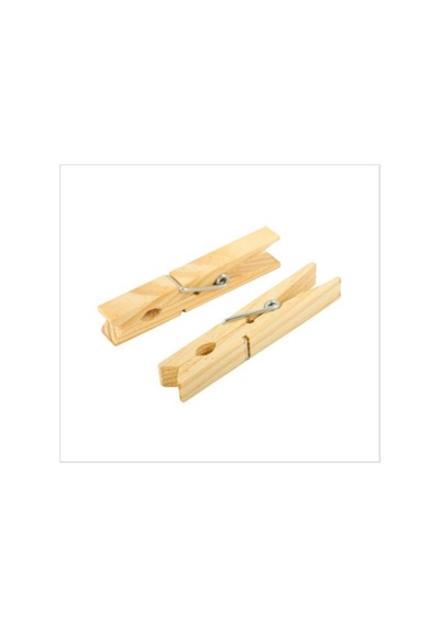Ahşap Mandal 144 Parça Bx40 Renkli