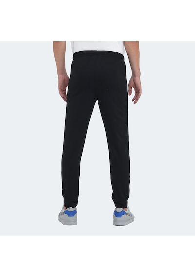 Slazenger ONON IN Erkek Fermuar Cepli Siyah Eşofman Altı