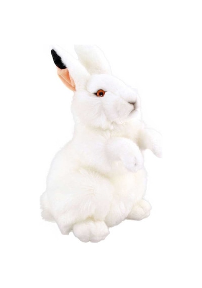Peluş Oyuncak Beyaz Tavşan Peluş 28 CM