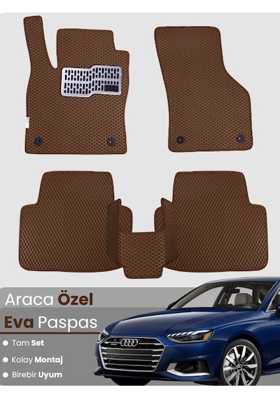 Audi A4 Sedan 2016-2024 Uyumlu Eva Paspas Tam Set Araca Özel,su Geçirmez,kolay Montaj 910
