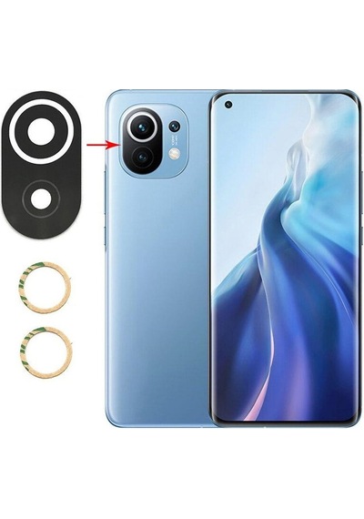 Xiaomi Mi 11 Lite Kamera Lensi Camı M2101k9ag M2101k9aı