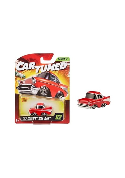 Entertaintment Cartuned S3 1957 Chevy Bel Air - Kırmızı Custom Araba